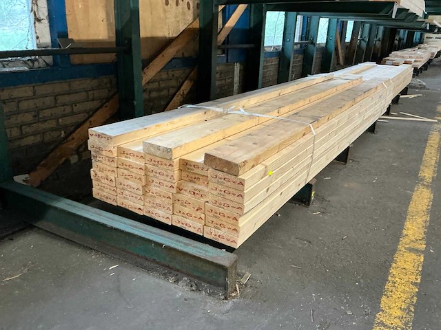 Vuren geschaafd 45x145x3000 mm (33x) - afbeelding 3 van  7