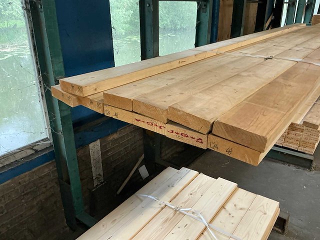 Vuren geschaafd 45x145x4800 mm (11x) - afbeelding 4 van  7