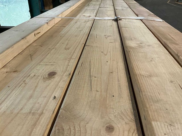 Vuren geschaafd 45x145x4800 mm (11x) - afbeelding 5 van  7