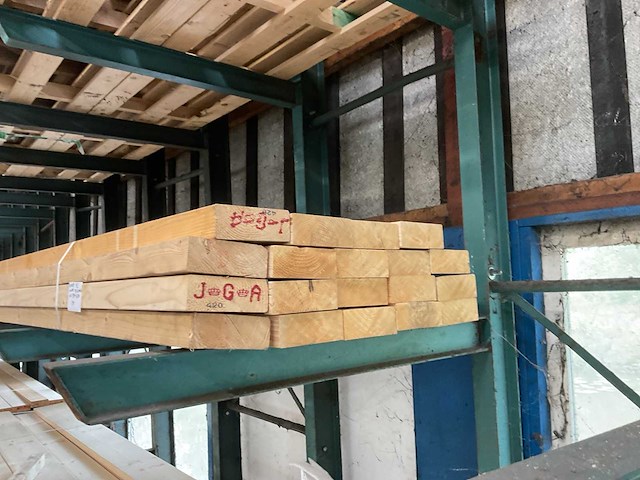 Vuren geschaafd 58x155x4200 mm (19x) - afbeelding 2 van  4
