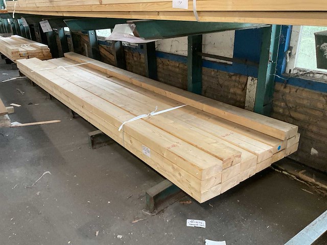 Vuren geschaafd 70x170x4800 mm (15x) - afbeelding 1 van  2
