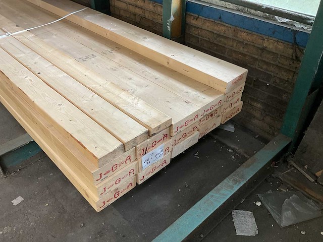 Vuren geschaafd diverse afmetingen (19x) - afbeelding 2 van  5