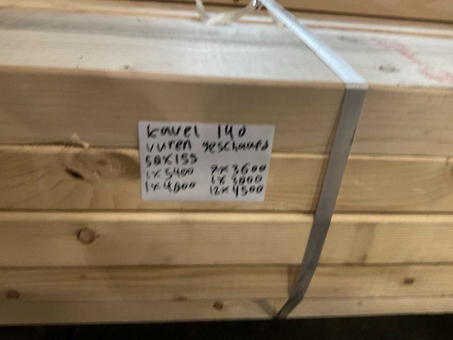 Vuren geschaafd diverse afmetingen (20x) - afbeelding 3 van  3