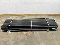 Vuren gevelbekleding buitenhoek zwart 305x8,5x3,2 cm (94x) - afbeelding 2 van  8