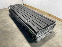 Vuren gevelbekleding halfhouts rabat zwart - 305x13,6x1,8 cm (100x) - afbeelding 1 van  8