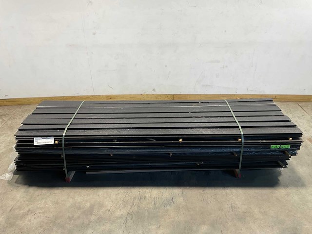 Vuren gevelbekleding halfhouts rabat zwart - 305x13,6x1,8 cm (100x) - afbeelding 2 van  8