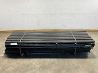 Vuren gevelbekleding halfhouts rabat zwart - 305x13,6x1,8 cm (100x) - afbeelding 2 van  8