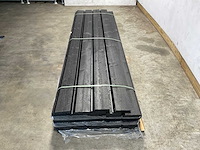 Vuren gevelbekleding startprofiel zwart - 305x18x3 cm (57x) - afbeelding 2 van  6