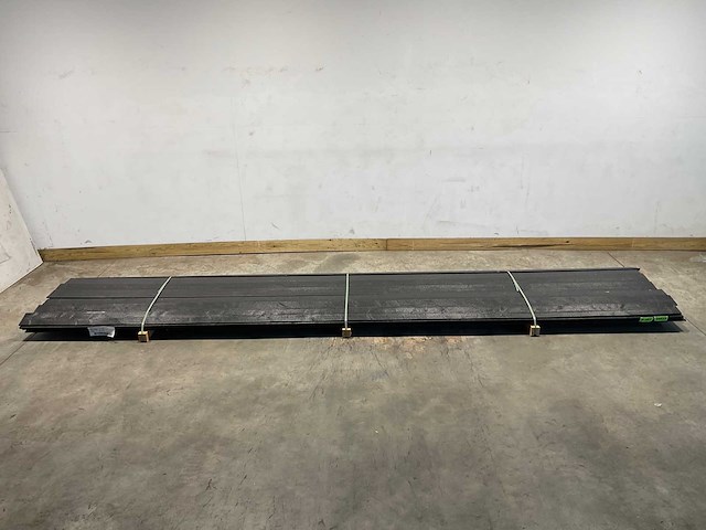 Vuren gevelbekleding zweeds rabat zwart 490x13,6x0,9-2,2cm (32x) - afbeelding 5 van  10