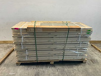 Vuren glasdeur dubbel voor tuinhuis - afbeelding 1 van  6