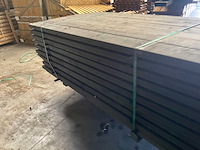 Vuren gording geschaafd zwart gespoten - 500x16x4,5 cm (12x) - afbeelding 5 van  7