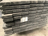 Vuren gording geschaafd zwart gespoten - 500x16x4,5 cm (12x) - afbeelding 7 van  7