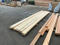 Vuren hout 340x40mm (19x) - afbeelding 1 van  4