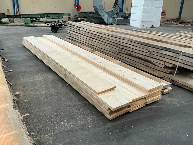 Vuren hout 340x40mm (19x) - afbeelding 2 van  4