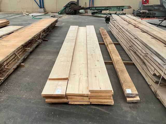 Vuren hout 340x40mm (19x) - afbeelding 3 van  4