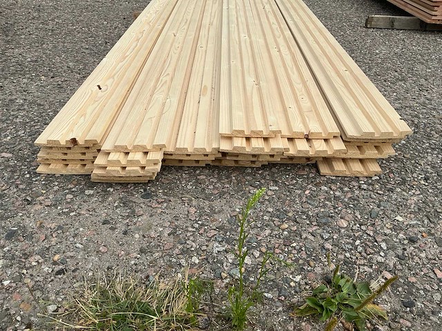 Vuren houten planken 140x20mm (31x) - afbeelding 5 van  6