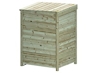 Vuren klikokast "nyhavn" geïmpregneerd - 92,5x76x125 cm - afbeelding 3 van  4