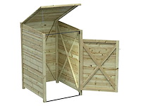 Vuren klikokast "nyhavn" geïmpregneerd - 92,5x76x125 cm - afbeelding 4 van  4