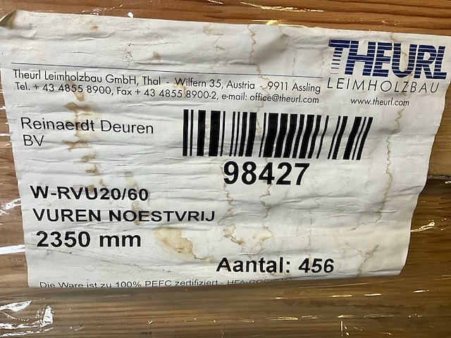 Vuren lat (1152x) - afbeelding 6 van  6