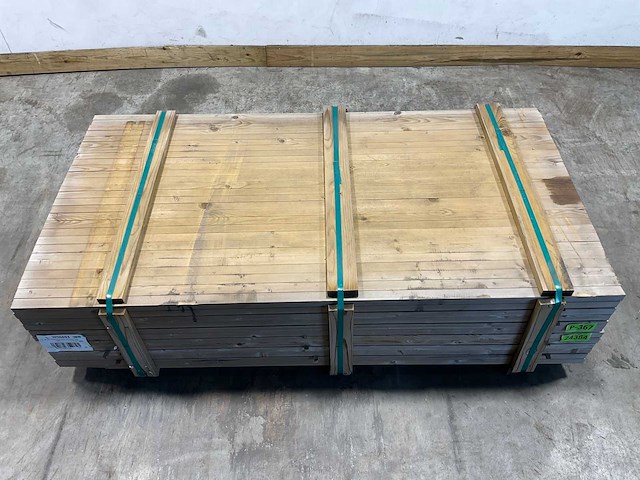 Vuren lat geïmpregneerd 180x3,4x3 cm (324x) - afbeelding 2 van  9