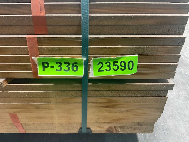 Vuren lat geschaafd - 240x4,5x2 cm (384x) - afbeelding 7 van  8