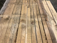 Vuren lat geschaafd - 480x4,5x2,8 cm (150x) - afbeelding 1 van  3