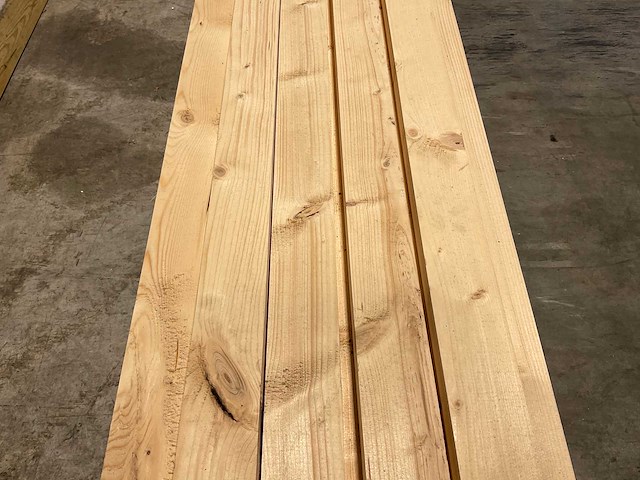 Vuren lat geschaafd - 480x7x2,8 cm (100x) - afbeelding 4 van  8