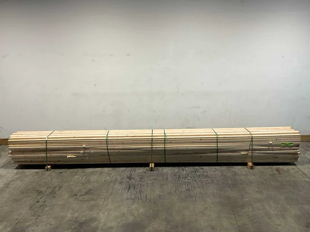 Vuren lat geschaafd - 480x7x2,8 cm (100x) - afbeelding 2 van  8