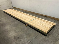 Vuren lat geschaafd 480x4,2x2 cm (120x) - afbeelding 1 van  4