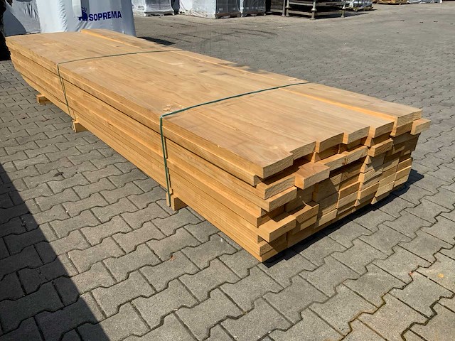 Vuren ligger 3660x145x40mm (70x) - afbeelding 3 van  5