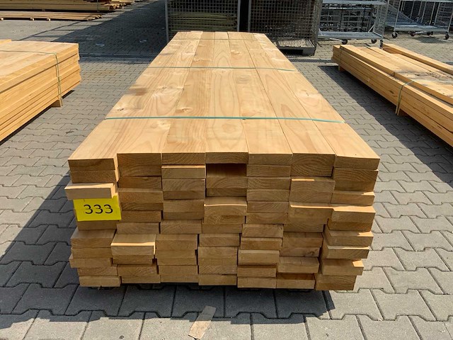 Vuren ligger 3660x145x40mm (84x) - afbeelding 2 van  5