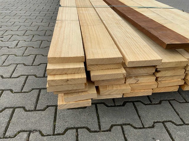 Vuren ligger 4250/4880x130x25mm (70x) - afbeelding 5 van  8