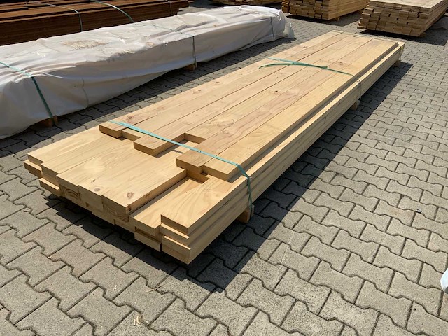 Vuren ligger 4260/4880x145x40mm (34x) - afbeelding 5 van  6