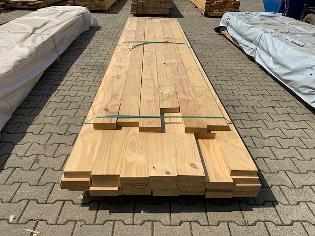 Vuren ligger 4260/4880x145x40mm (34x) - afbeelding 6 van  6