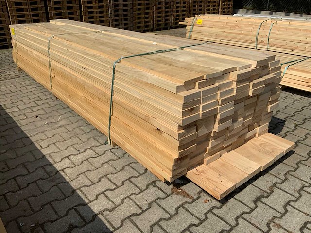 Vuren ligger 4260x145x40mm (111x) - afbeelding 6 van  7