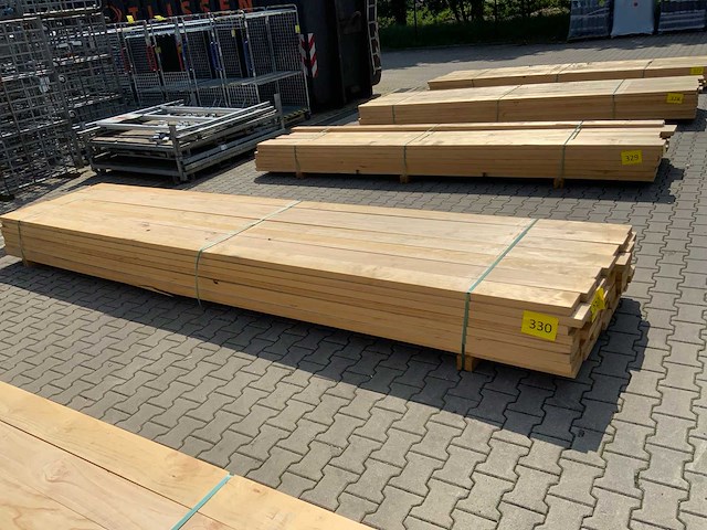 Vuren ligger 4880x145x40mm (56x) - afbeelding 2 van  6