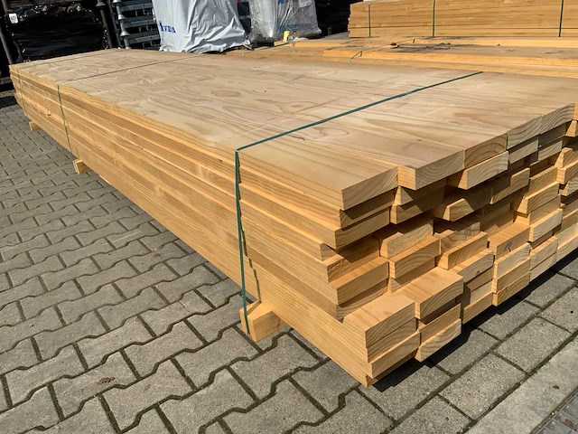 Vuren ligger 4880x145x40mm (77x) - afbeelding 6 van  7