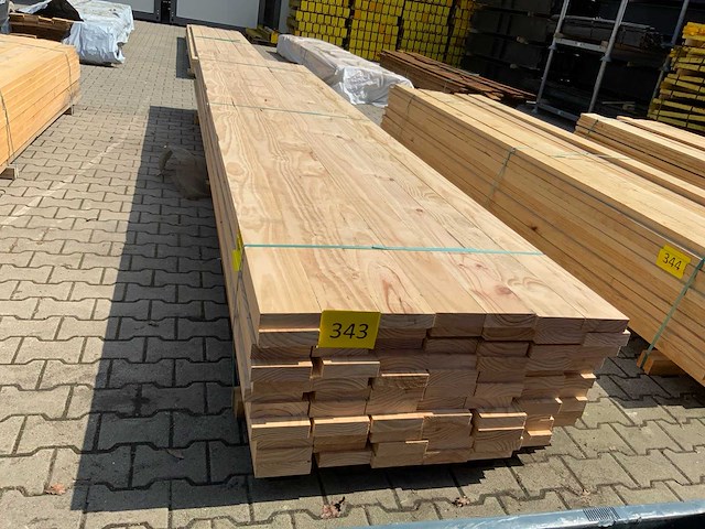 Vuren ligger 4880x145x40mm (77x) - afbeelding 2 van  8