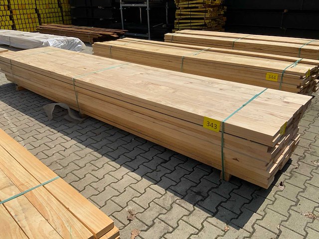 Vuren ligger 4880x145x40mm (77x) - afbeelding 3 van  8