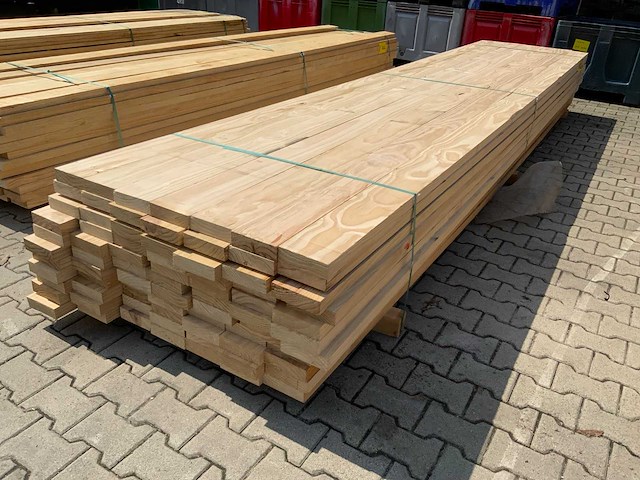 Vuren ligger 4880x145x40mm (77x) - afbeelding 6 van  8