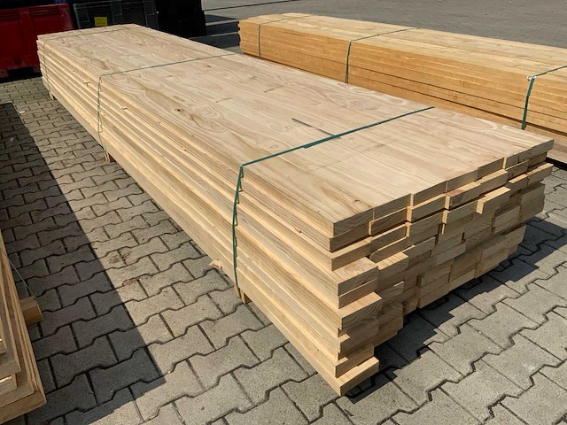 Vuren ligger 4880x145x40mm (77x) - afbeelding 7 van  8