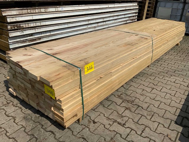 Vuren ligger 4880x145x40mm (84x) - afbeelding 1 van  7