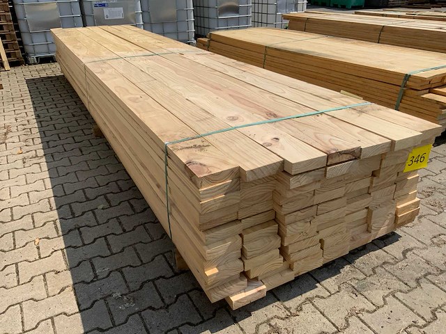 Vuren ligger 4880x145x40mm (84x) - afbeelding 4 van  7