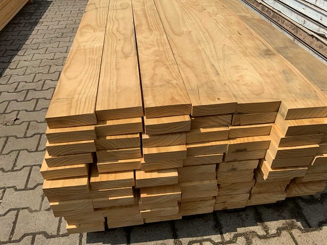Vuren ligger 4880x145x40mm (84x) - afbeelding 7 van  7
