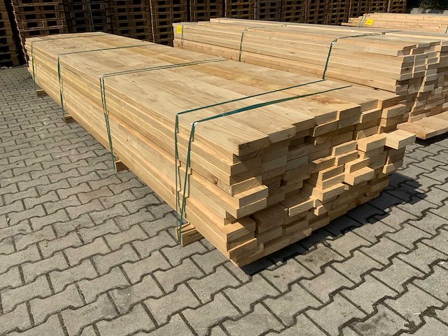 Vuren ligger 4880x145x40mm (98x) - afbeelding 3 van  3