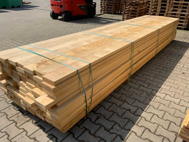 Vuren ligger 4880x145x40mm (98x) - afbeelding 8 van  8