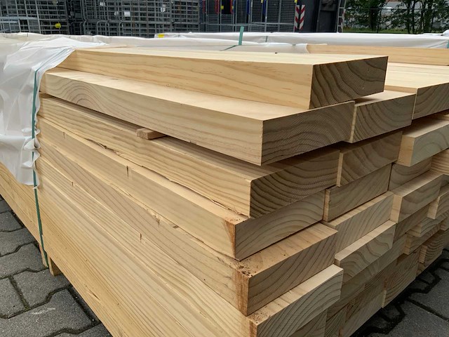 Vuren ligger 5500x145x40mm (72x) - afbeelding 4 van  8