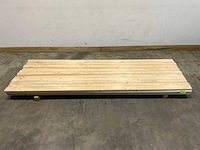 Vuren mastiekschroot 300x10x2,2 cm (52x) - afbeelding 2 van  7