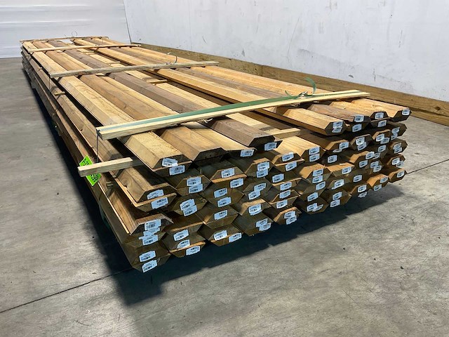 Vuren mastiekschroot 450x10x2,2 cm (92x) - afbeelding 7 van  10