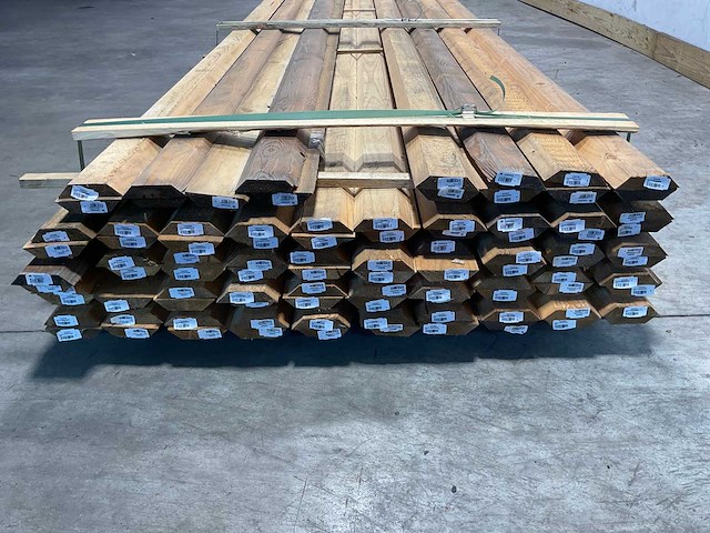 Vuren mastiekschroot 450x10x2,2 cm (92x) - afbeelding 8 van  10